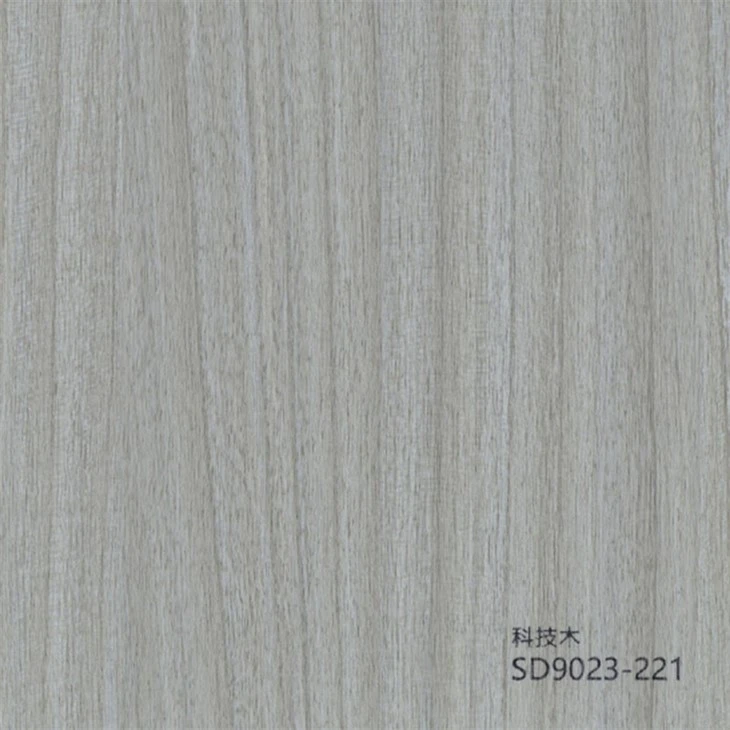 Laminated PVC Wooden Grain Film